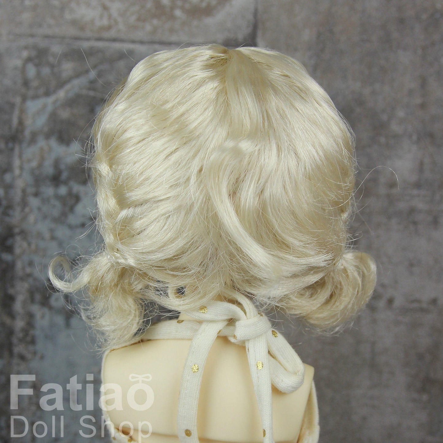 Fatiao - New Dollfie MSD Kaye Wiggs 1/4 BJD Size 7-8 inch Blonde Dolls Wig