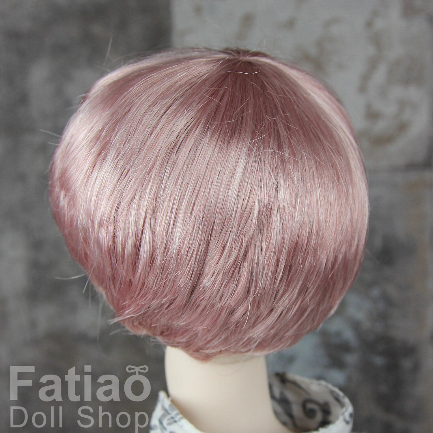 Fatiao - New Dollfie SD 1/3 BJD Dolls Wig size 8-9" - Deep pink
