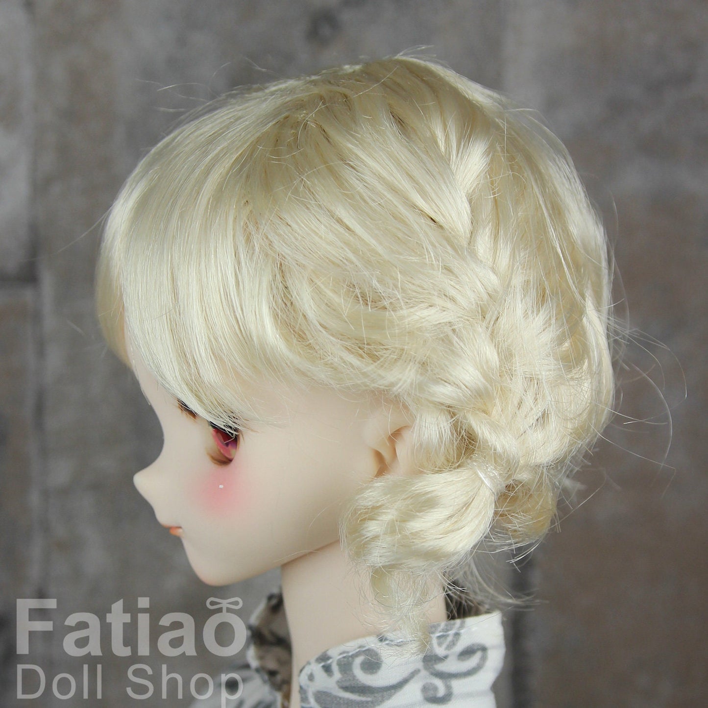 Fatiao - New Dollfie SD 1/3 BJD Dolls Wig size 8-9" - Blonde