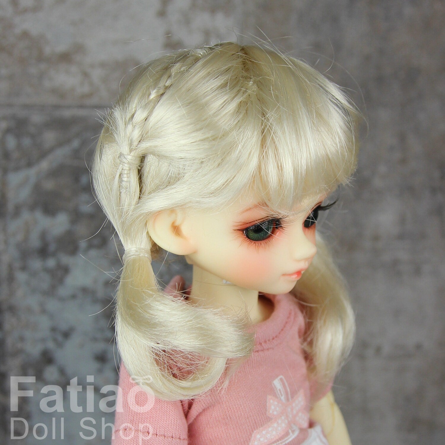 Fatiao - New Dolls Wig Dollfie Yo-SD 1/6 BJD 6-7" size - Blonde