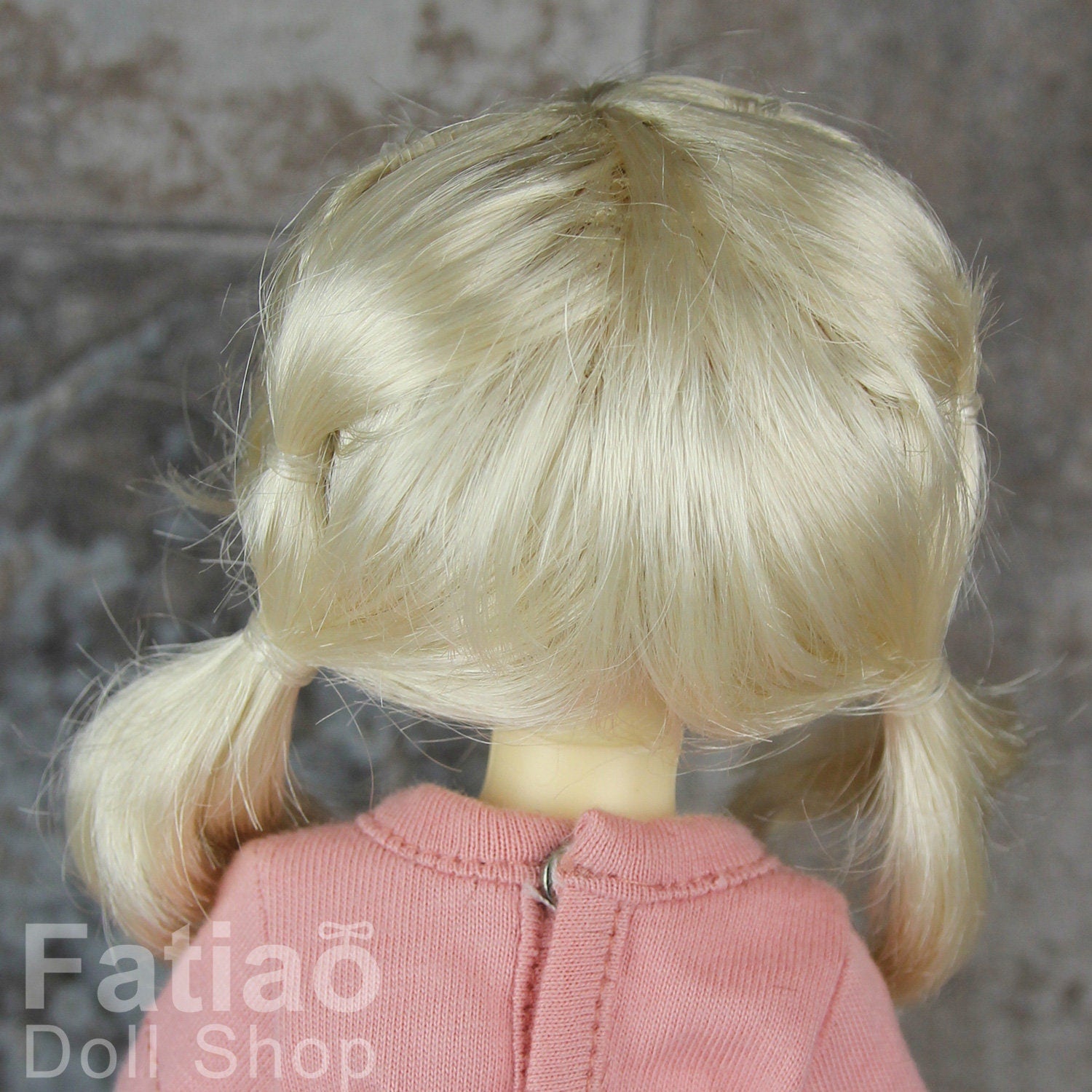 Fatiao - New Dolls Wig Dollfie Yo-SD 1/6 BJD 6-7" size - Blonde