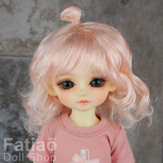 Fatiao - New Dolls Wig Dollfie Yo-SD 1/6 BJD 6-7" size - Light Pink