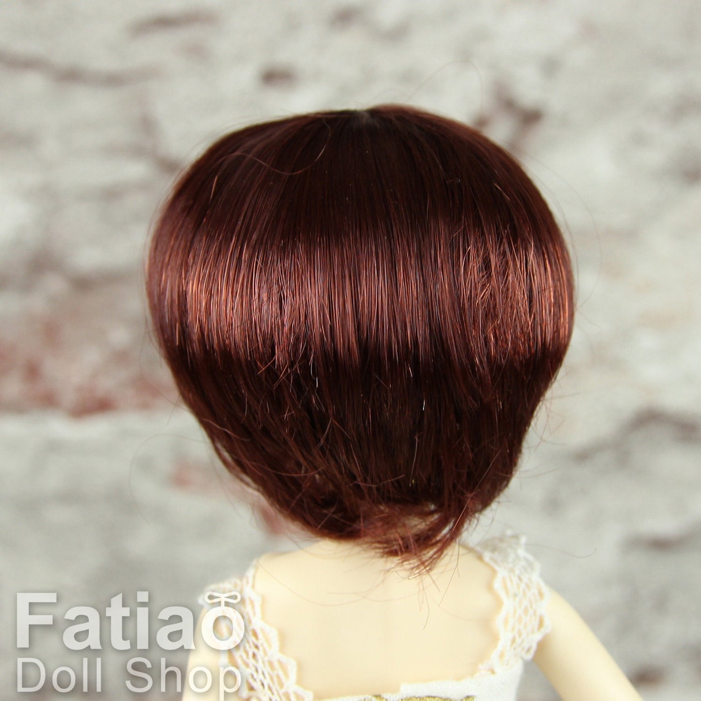 Fatiao - New Dollfie little pullip DAL Nendoroid BJD Dolls Wig - size 4-5" - Chocolate