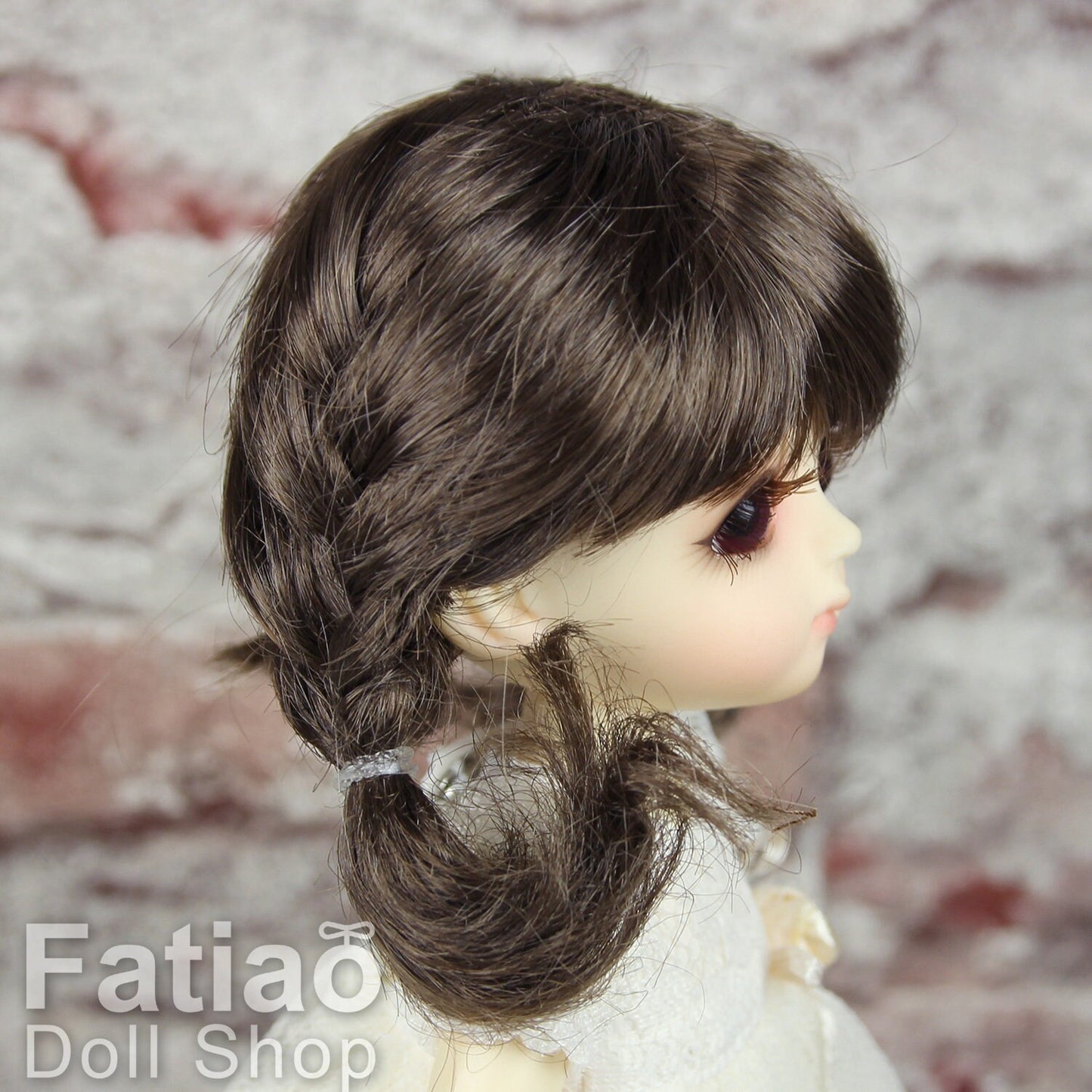 Fatiao - BJD Dollfie Lati Yellow Pukifee 5-6" Doll Wig - umber