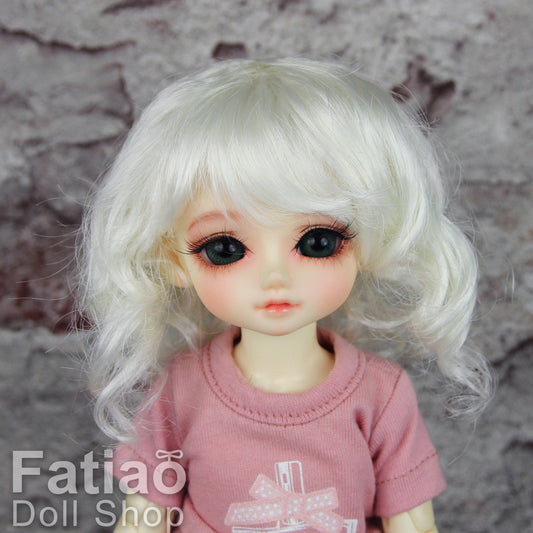 Fatiao - New Dollfie Yo-SD 1/6 BJD - Dolls Wig 6-7 inch - Milk Platinum