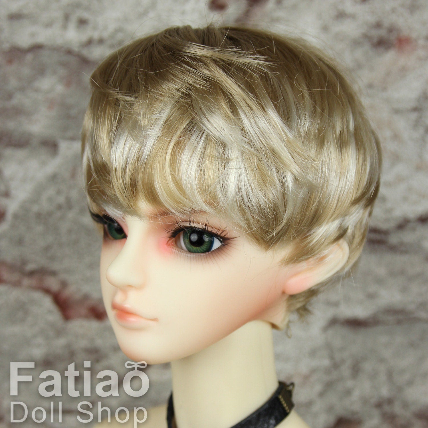 Fatiao - New Dollfie SD 1/3 BJD Dolls Wig size 8-9" - Latte & Blonde