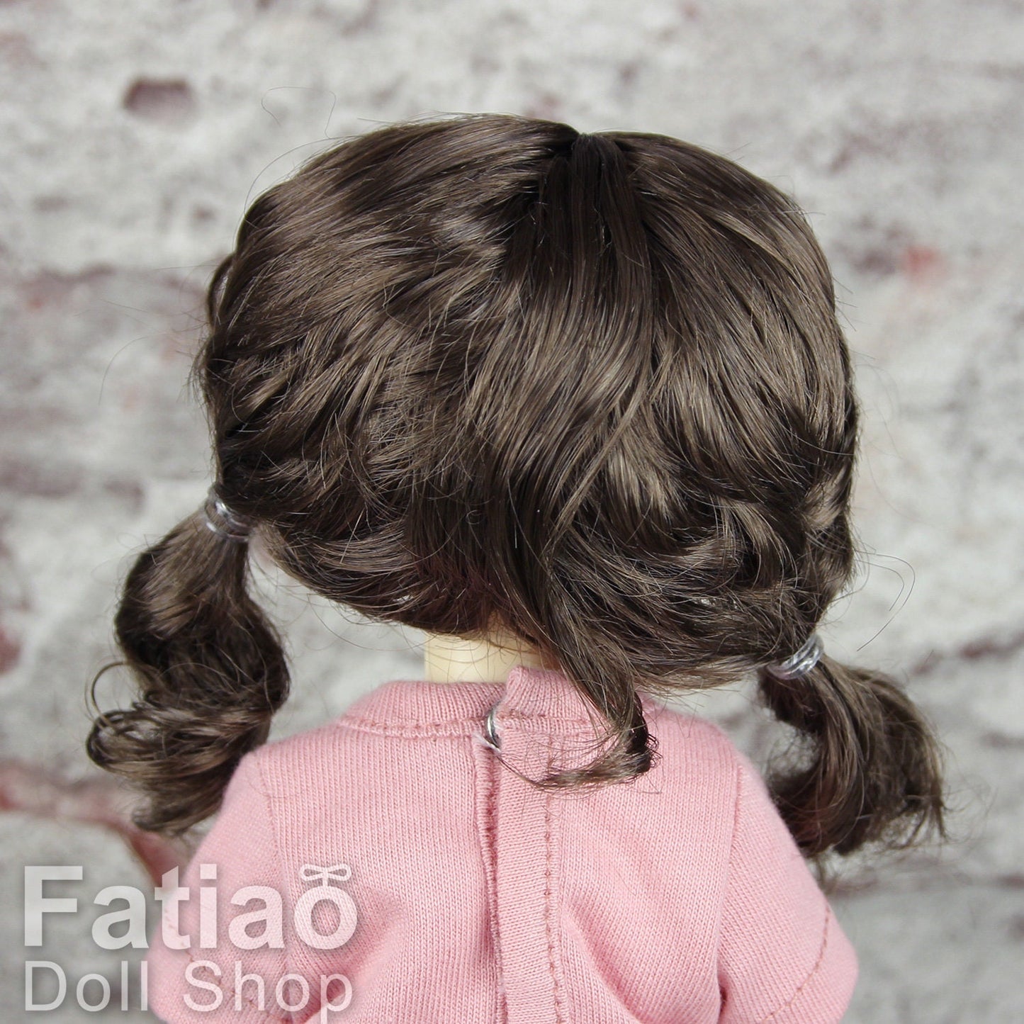Fatiao - New Dollfie Yo-SD 1/6 BJD - Dolls Wig 6-7 inch - umber