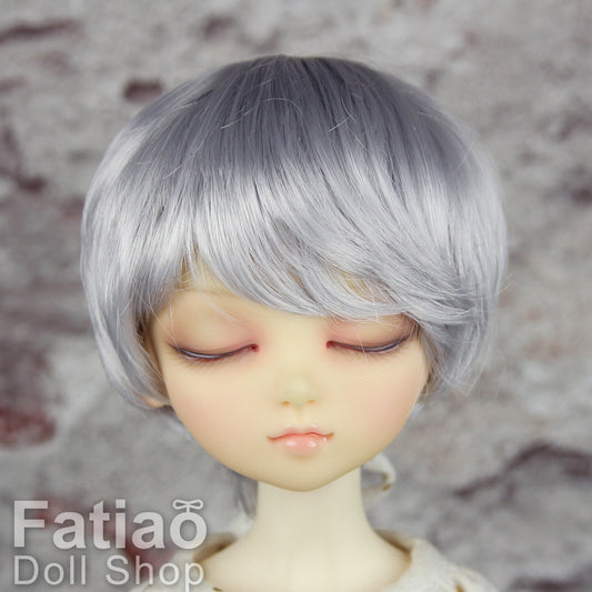 Fatiao - New Dollfie MSD Kaye Wiggs 1/4 BJD Size 7-8 inch Dolls Wig - Gray