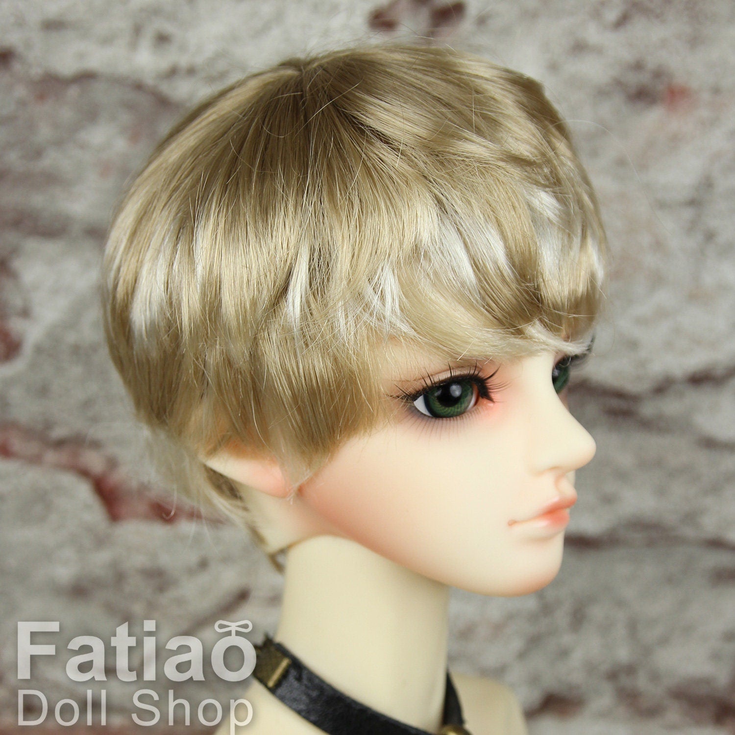 Fatiao - New Dollfie SD 1/3 BJD Dolls Wig size 8-9" - Latte & Blonde