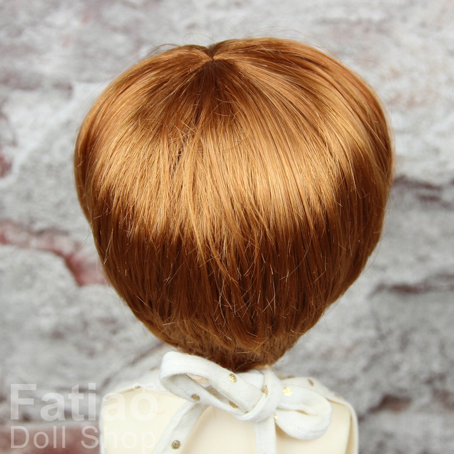 Fatiao - New Dollfie MSD Kaye Wiggs 1/4 BJD Size 7-8 inch Dolls Wig - Caramel