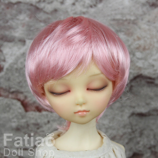 Fatiao - New Dollfie MSD Kaye Wiggs 1/4 BJD Size 7-8 inch Dolls Wig Pink