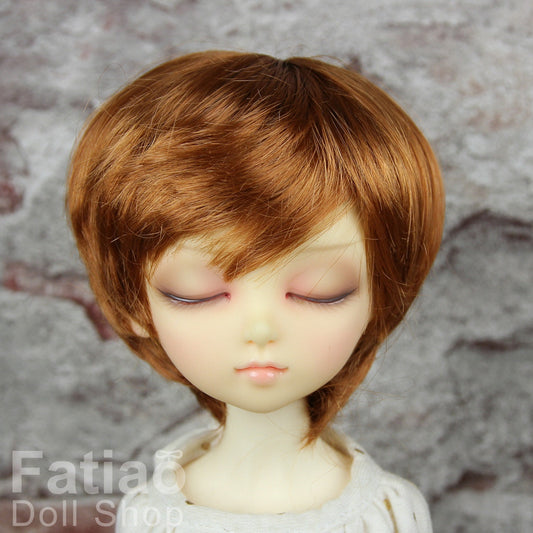 Fatiao - New Dollfie MSD Kaye Wiggs 1/4 BJD Size 7-8 inch Dolls Wig - Caramel