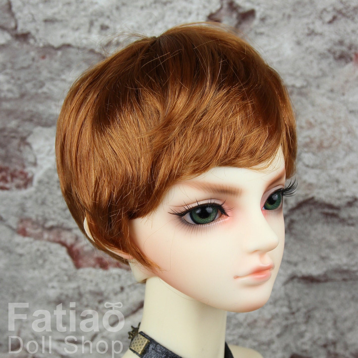 Fatiao - New Dollfie SD 1/3 BJD Dolls Wig size 8-9" - Caramel