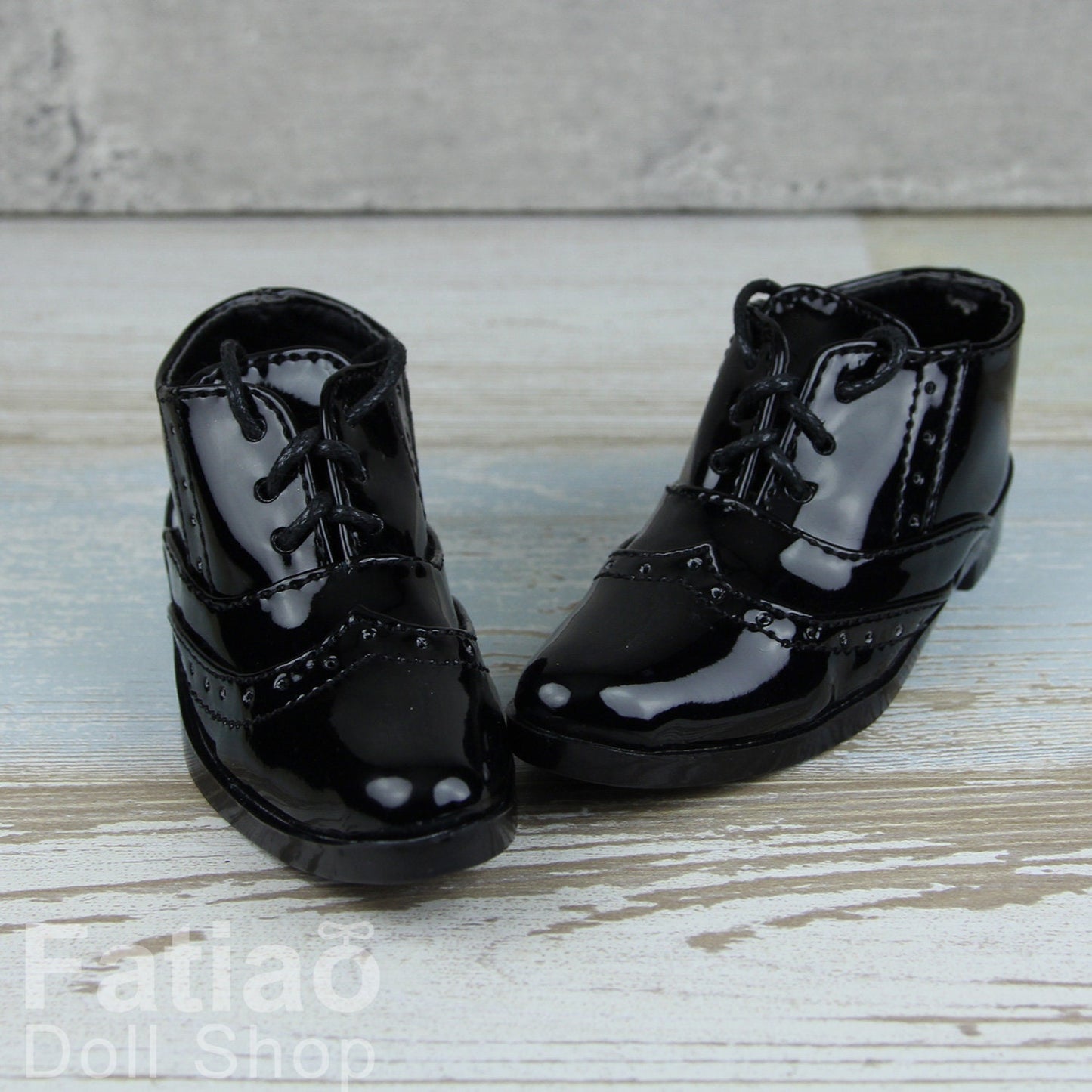Fatiao - New 1/3 BJD Supper dollfie 13/17 SD Oxford Doll Shoes - Black