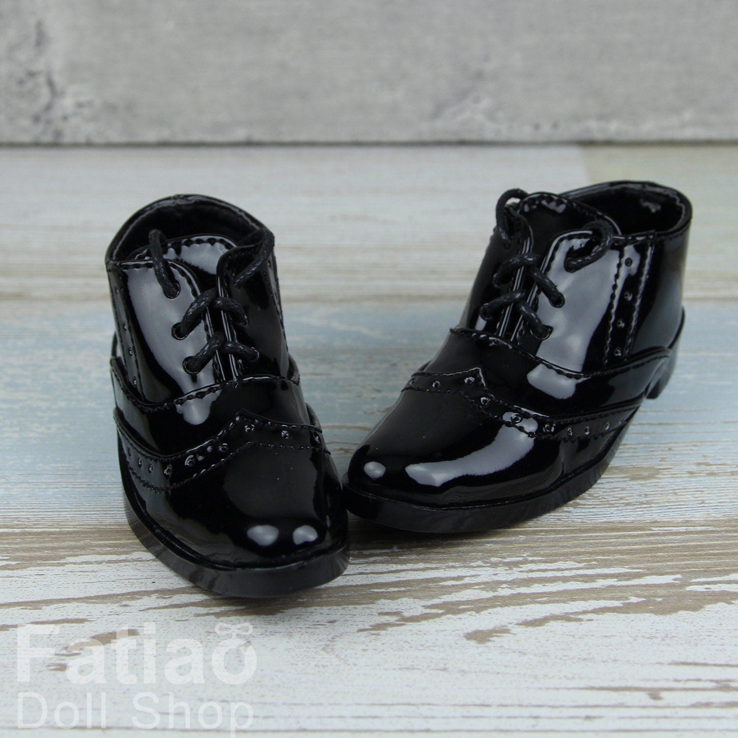 Fatiao - New 1/3 BJD Supper dollfie 13/17 SD Oxford Doll Shoes - Black