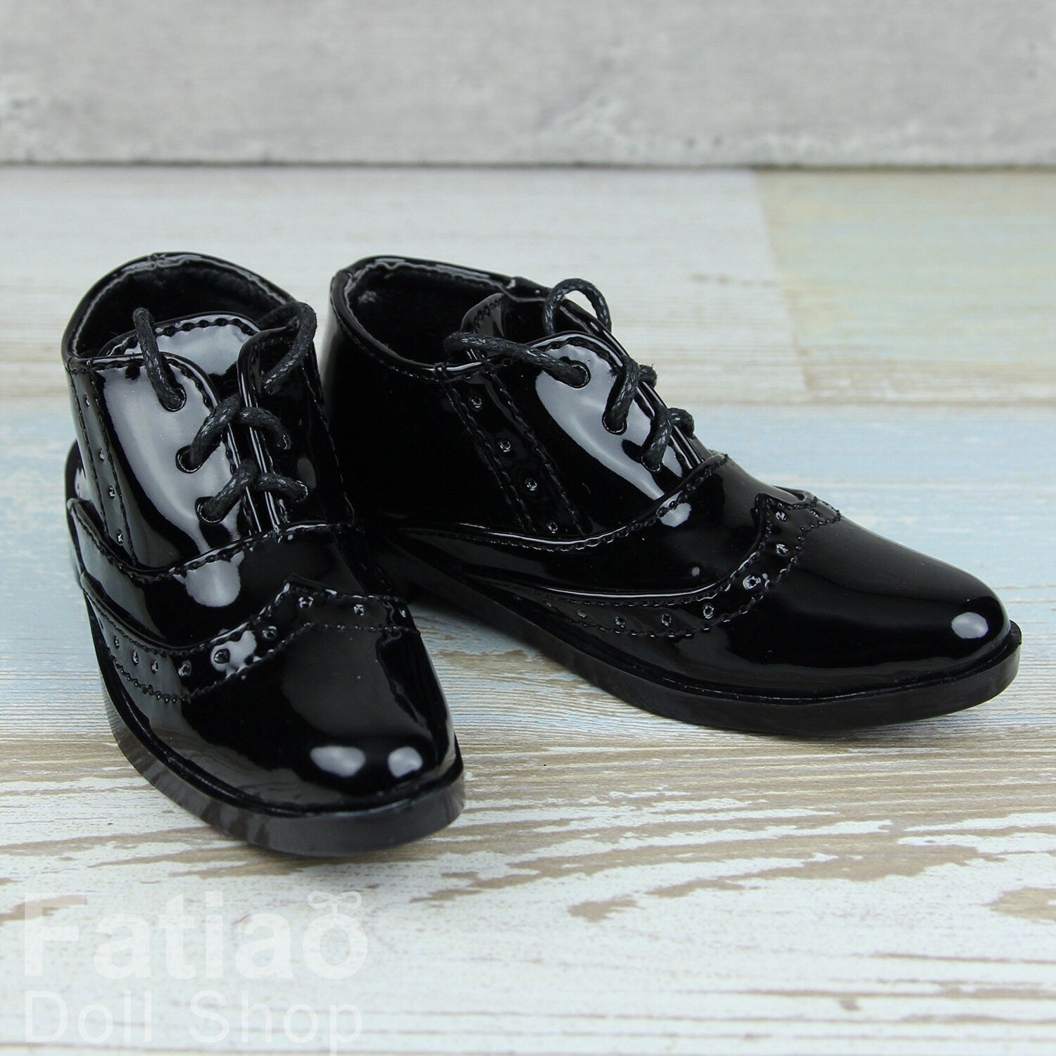 Fatiao - New 1/3 BJD Supper dollfie 13/17 SD Oxford Doll Shoes - Black