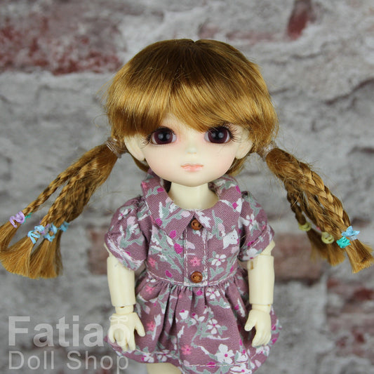 Fatiao - Dollfie Lati Yellow Pukifee 5-6" Doll Wig - Tawny