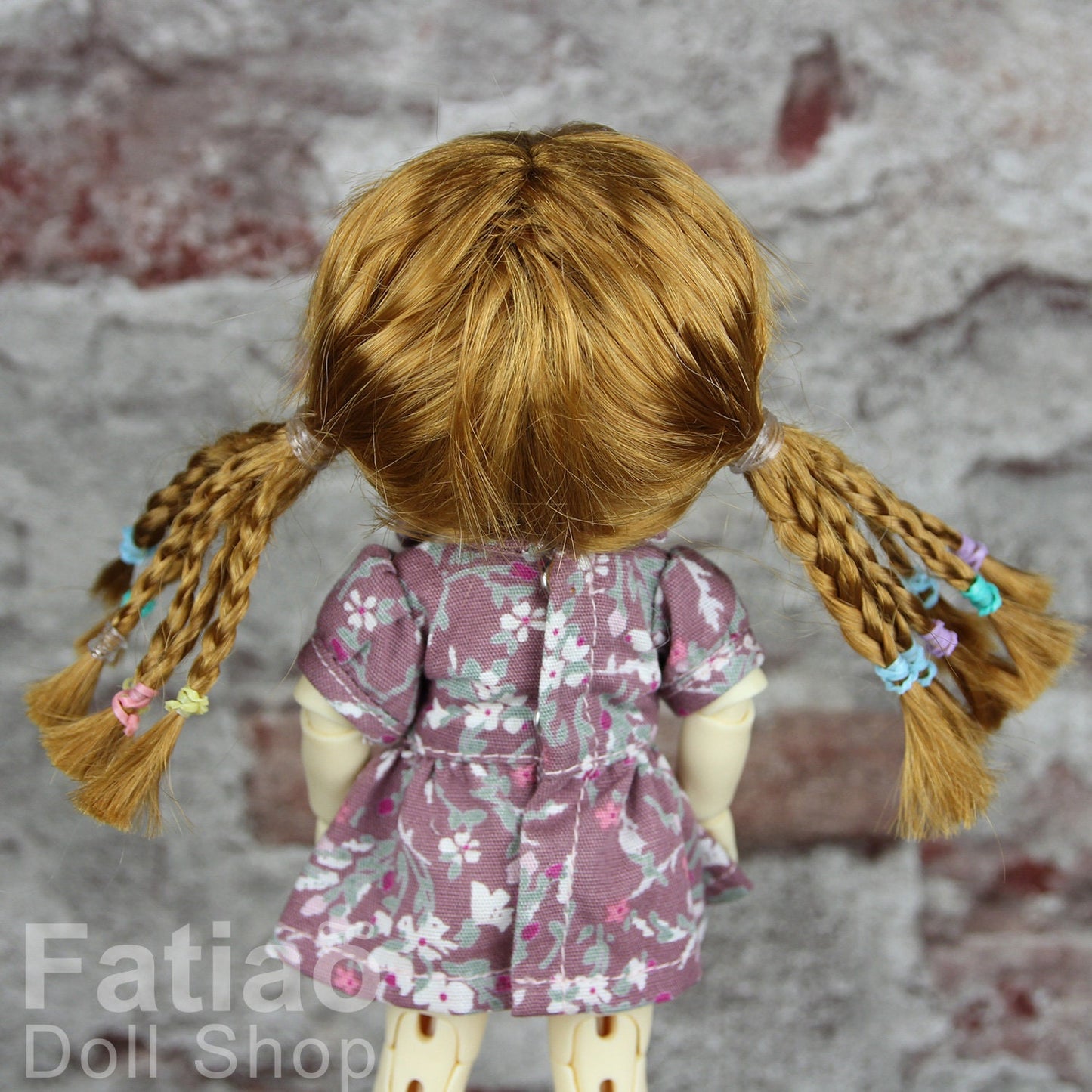 Fatiao - Dollfie Lati Yellow Pukifee 5-6" Doll Wig - Tawny