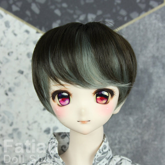 Fatiao - New Dollfie SD 1/3 BJD DD Dolls short Wig size 8-9" - Black forest