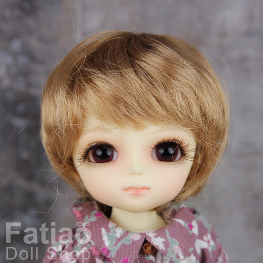 Fatiao - BJD Dollfie Lati Yellow Pukifee 5-6" Angel Doll Wig - Ocher