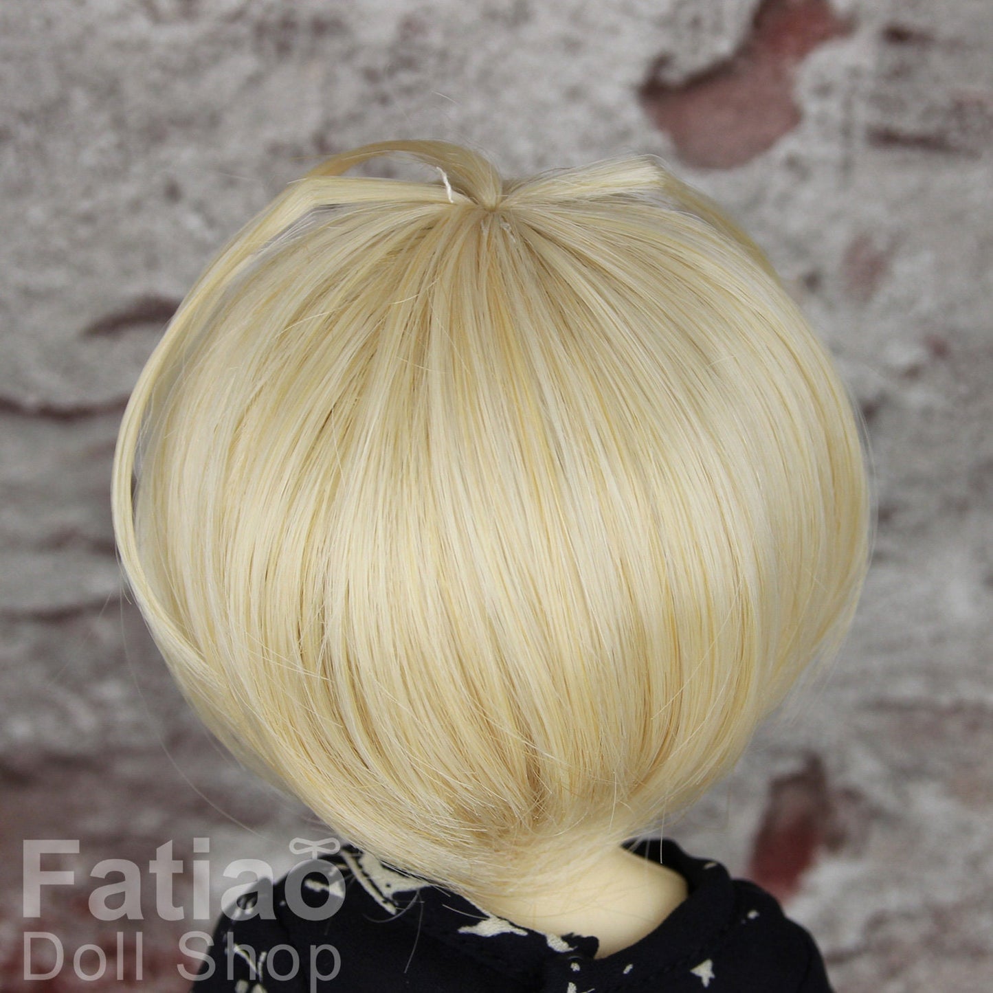 Fatiao - New Dollfie Yo-SD 1/6 BJD - Dolls Wig 6-7 inch - cream gold