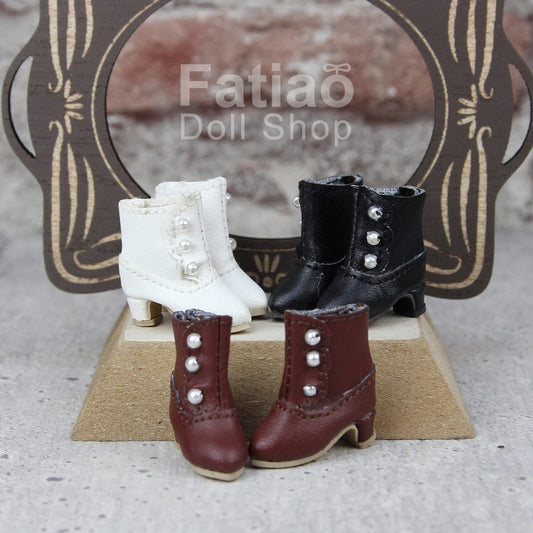 Fatiao - New OB11 Obitsu 11 Cu-poche 1/12 BJD Nendoroid GSC doll shoes high-heel boots