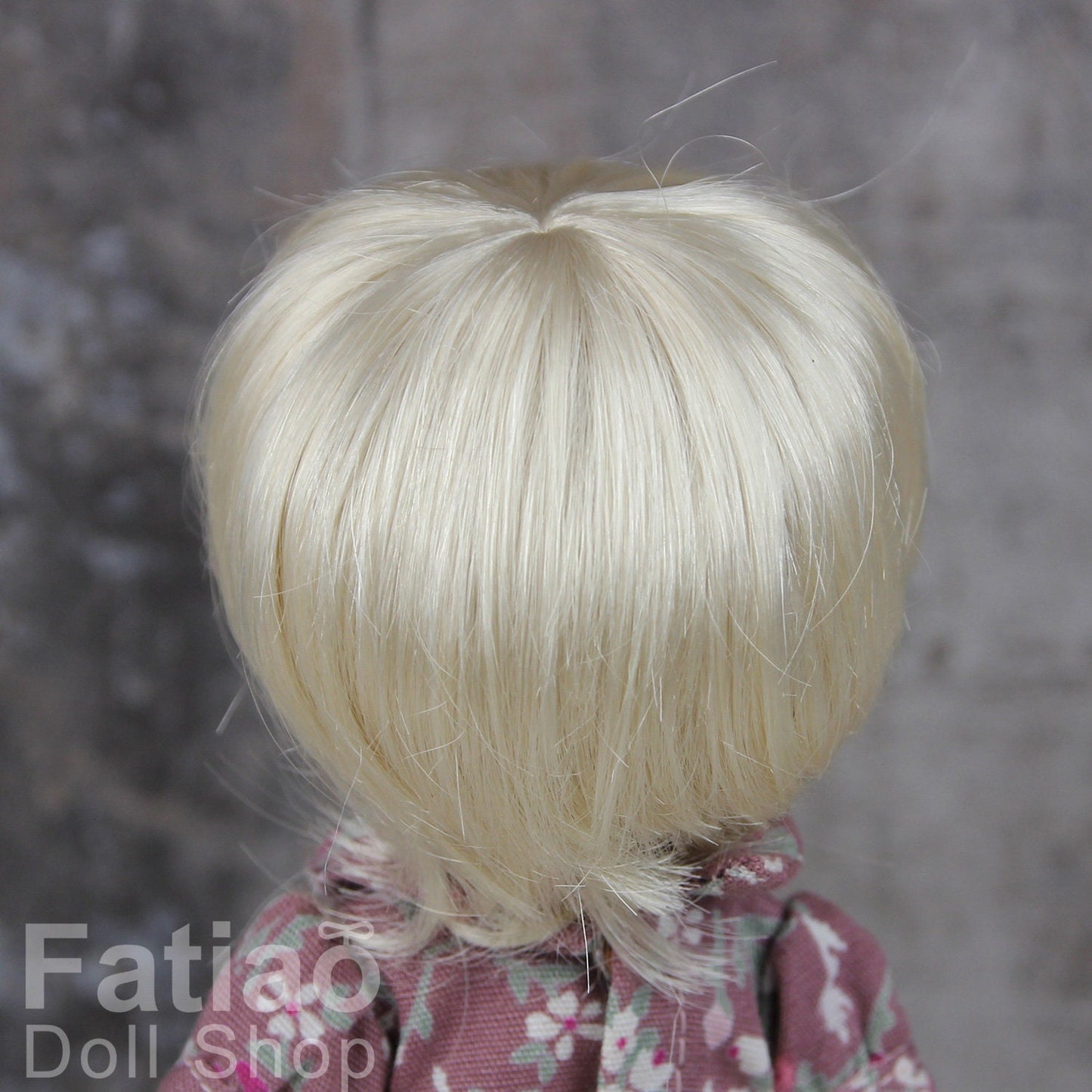 Fatiao - BJD Dollfie Lati Yellow Pukifee 5-6" Angel Doll Wig Blonde
