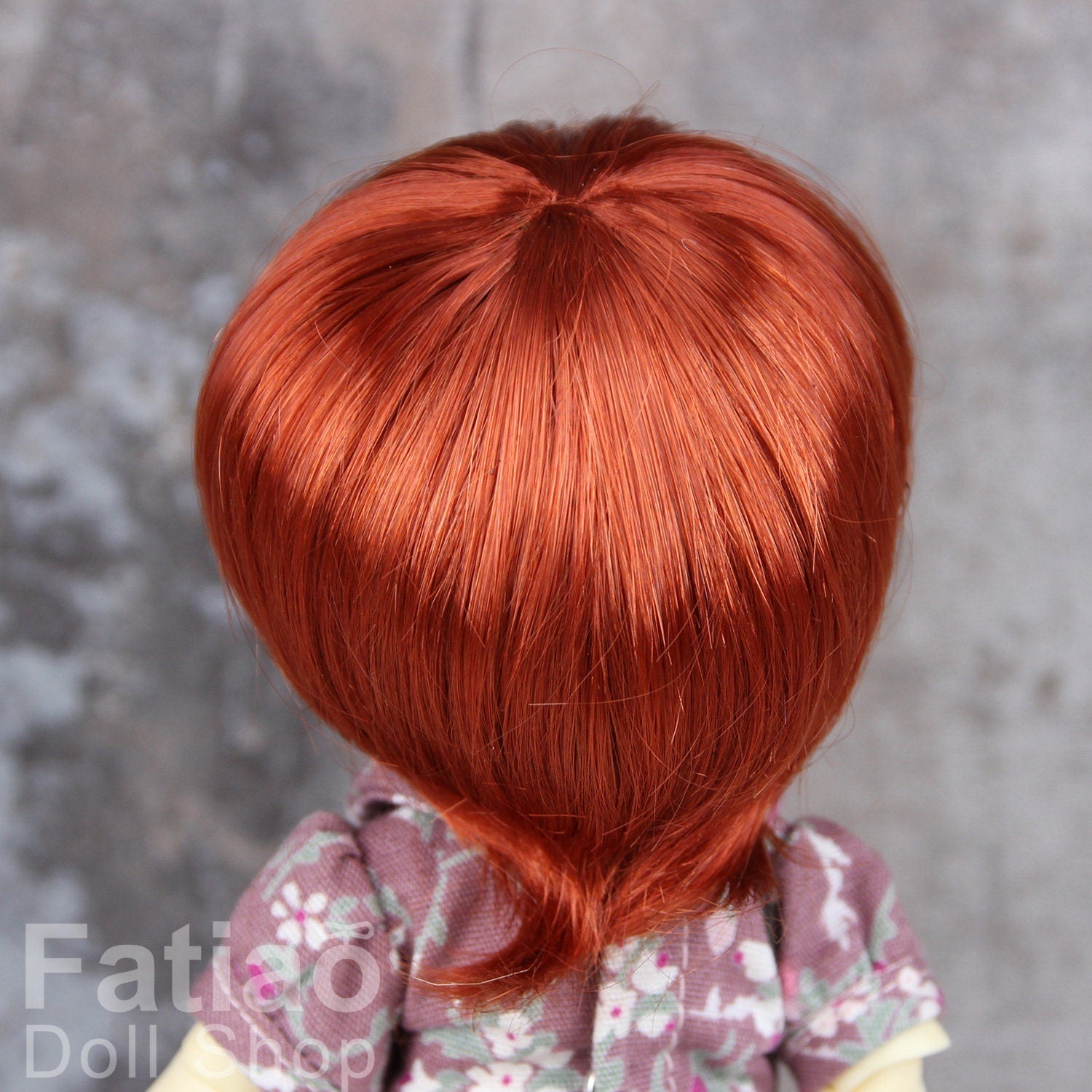 Fatiao - Dollfie Lati Yellow Pukifee 5-6" Angel Doll Wig Carrot