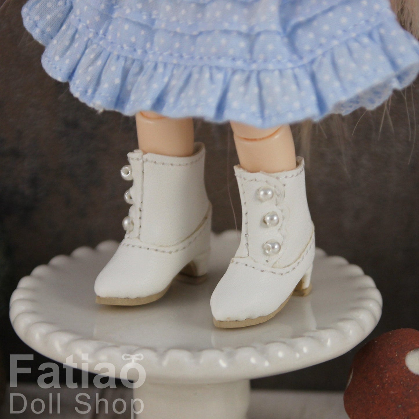 Fatiao - New OB11 Obitsu 11 Cu-poche 1/12 BJD Nendoroid GSC doll shoes high-heel boots