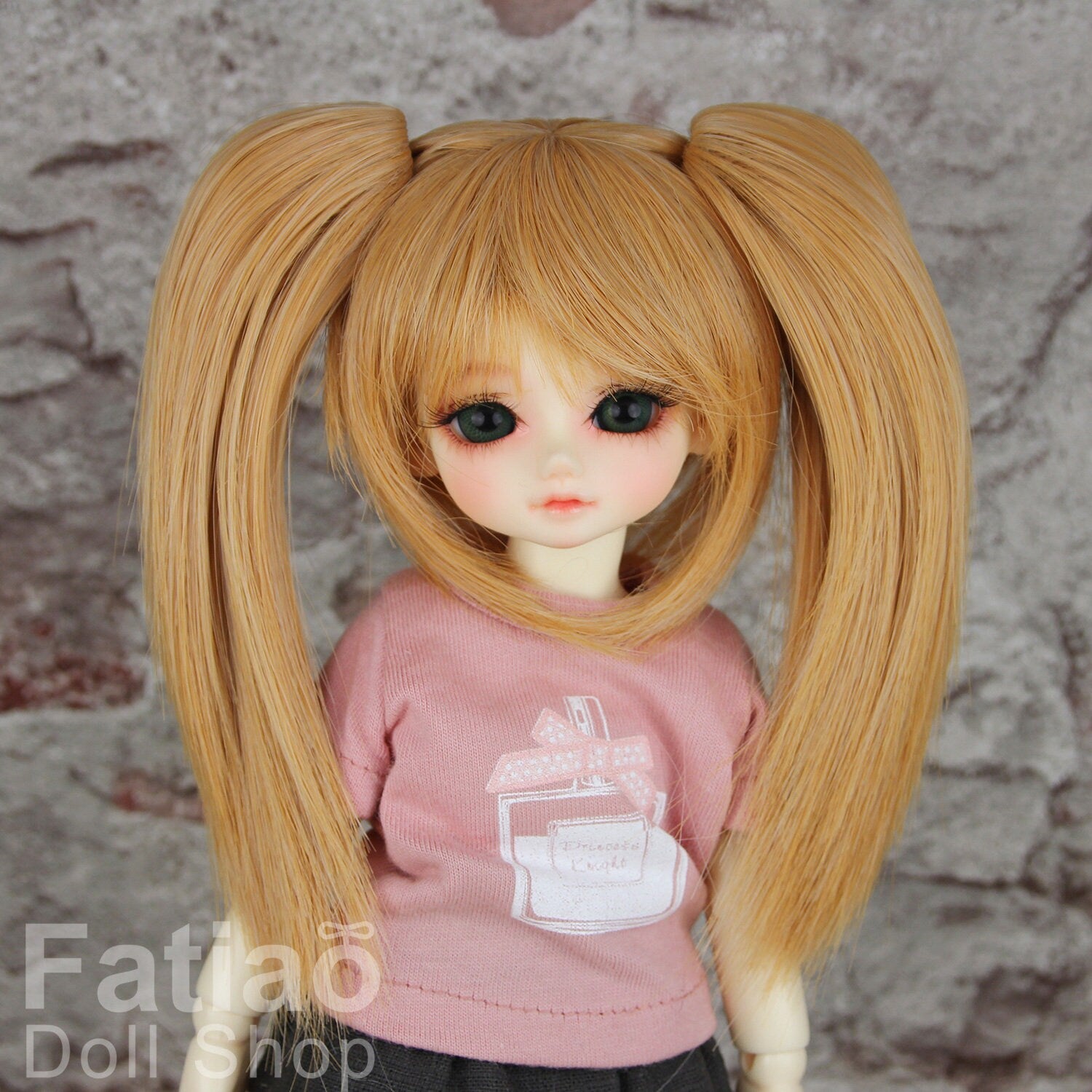 Fatiao - New Dollfie Yo-SD 1/6 BJD - Dolls Wig 6-7 inch - Honey Orange