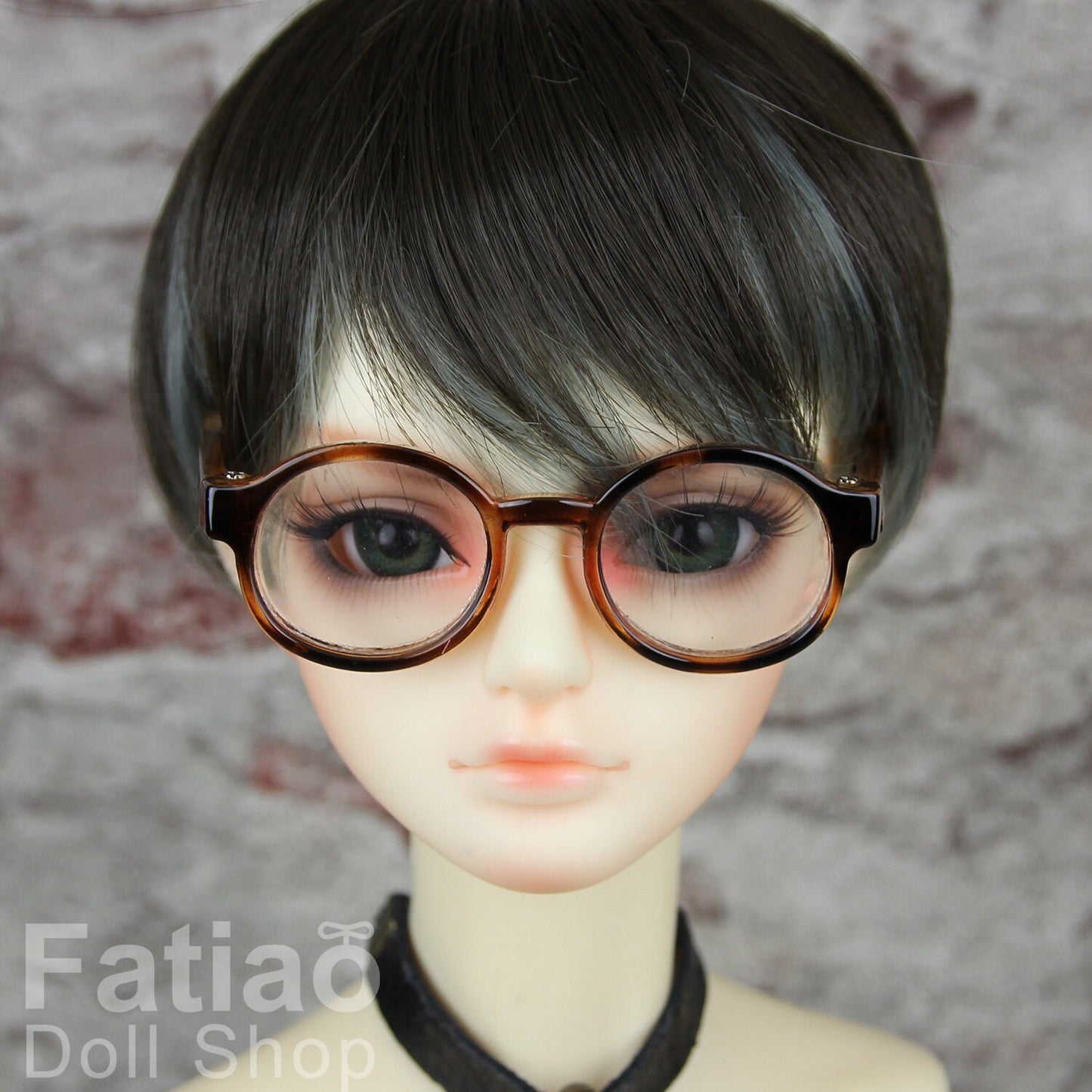 New fashion Full-Rim Dolls Plastic Glasses fit 1/3 BJD size