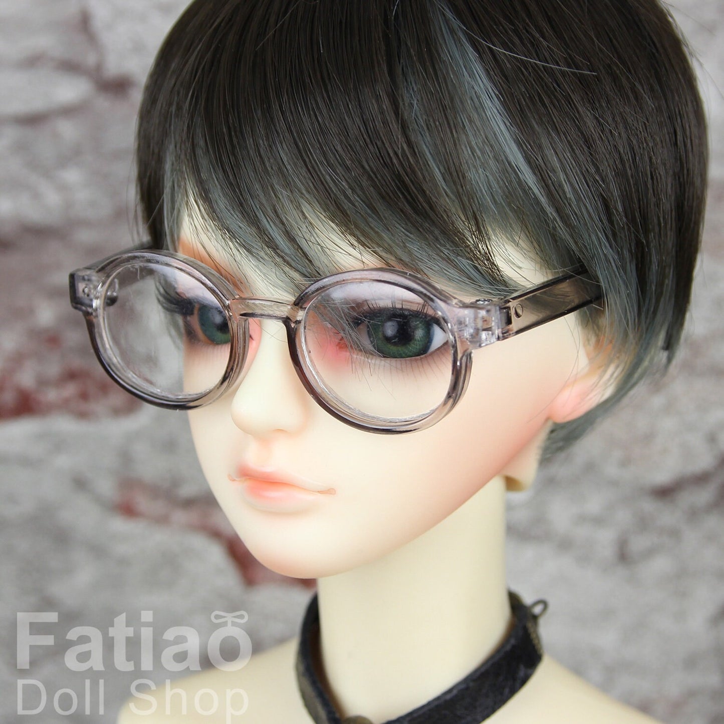 New fashion Full-Rim Dolls Plastic Glasses fit 1/3 BJD size