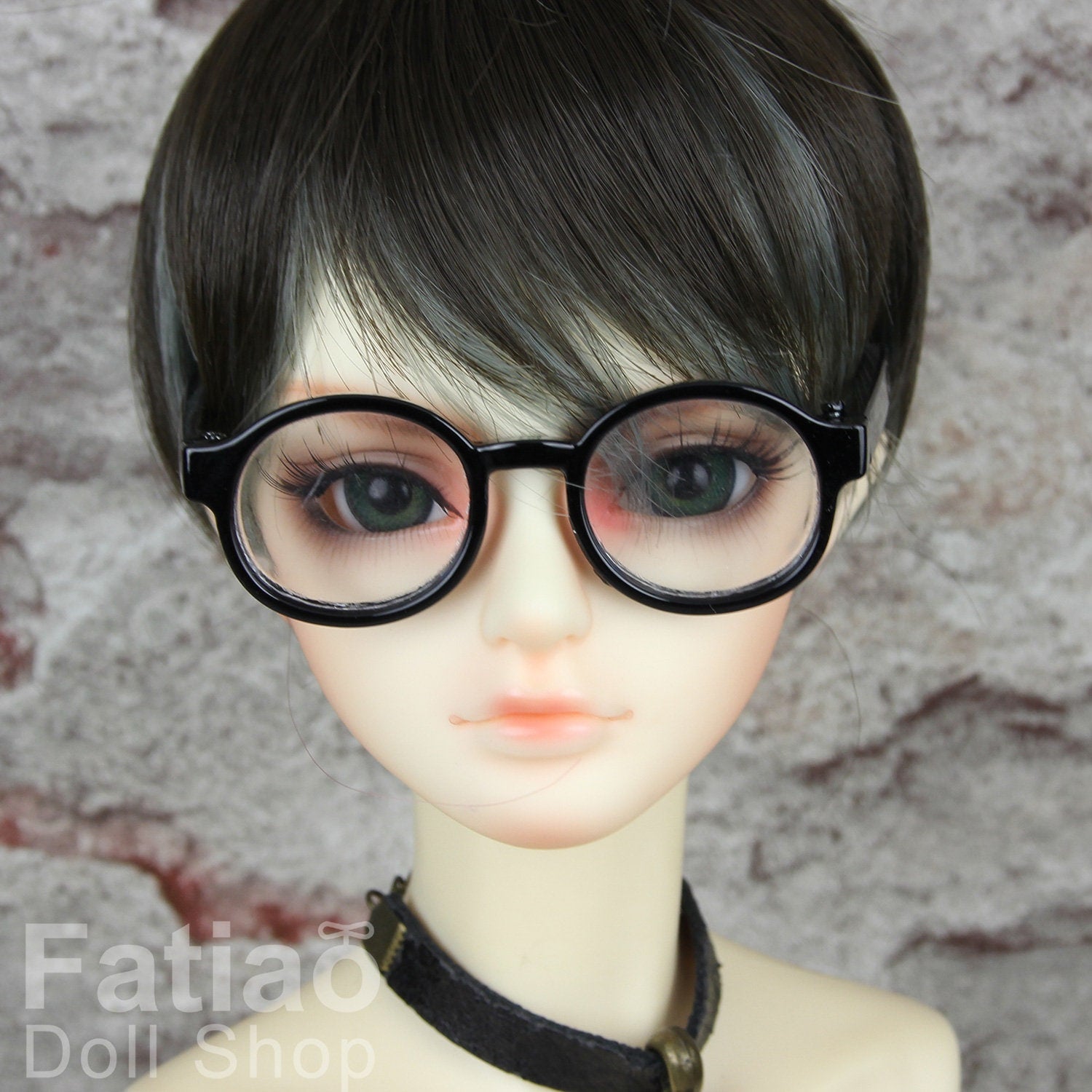 New fashion Full-Rim Dolls Plastic Glasses fit 1/3 BJD size