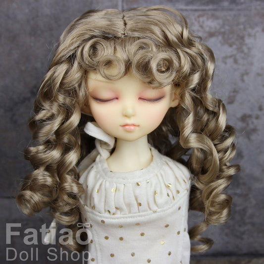 Fatiao - New Dollfie MSD Kaye Wiggs 1/4 BJD Size 7-8 inch - Baby Brown Dolls Wig