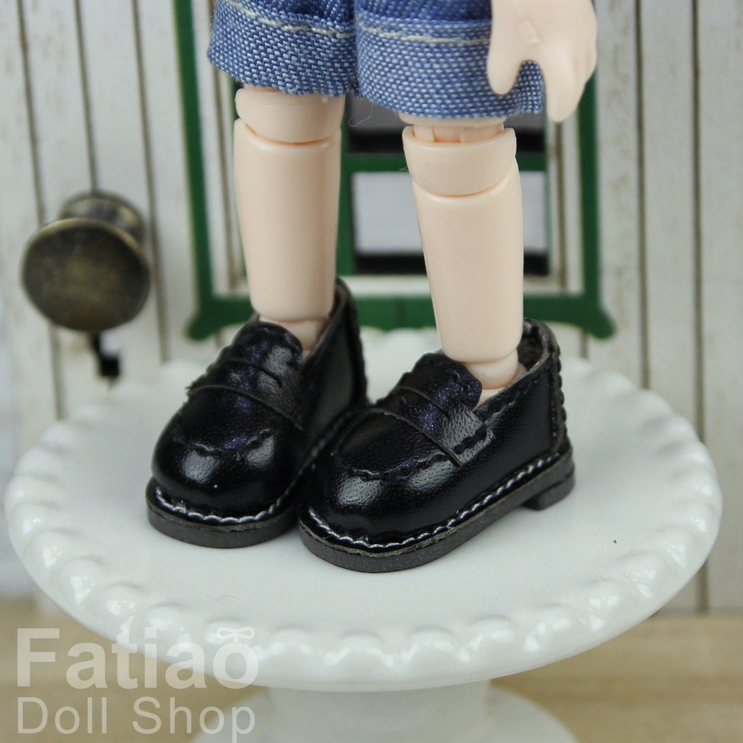 Fatiao - New OB11 Obitsu 11 Cu-poche 1/12 BJD Nendoroid GSC doll Loafers shoes