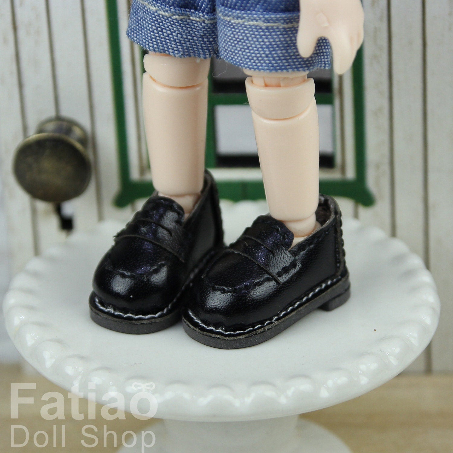 Fatiao - New OB11 Obitsu 11 Cu-poche 1/12 BJD Nendoroid GSC doll Loafers shoes