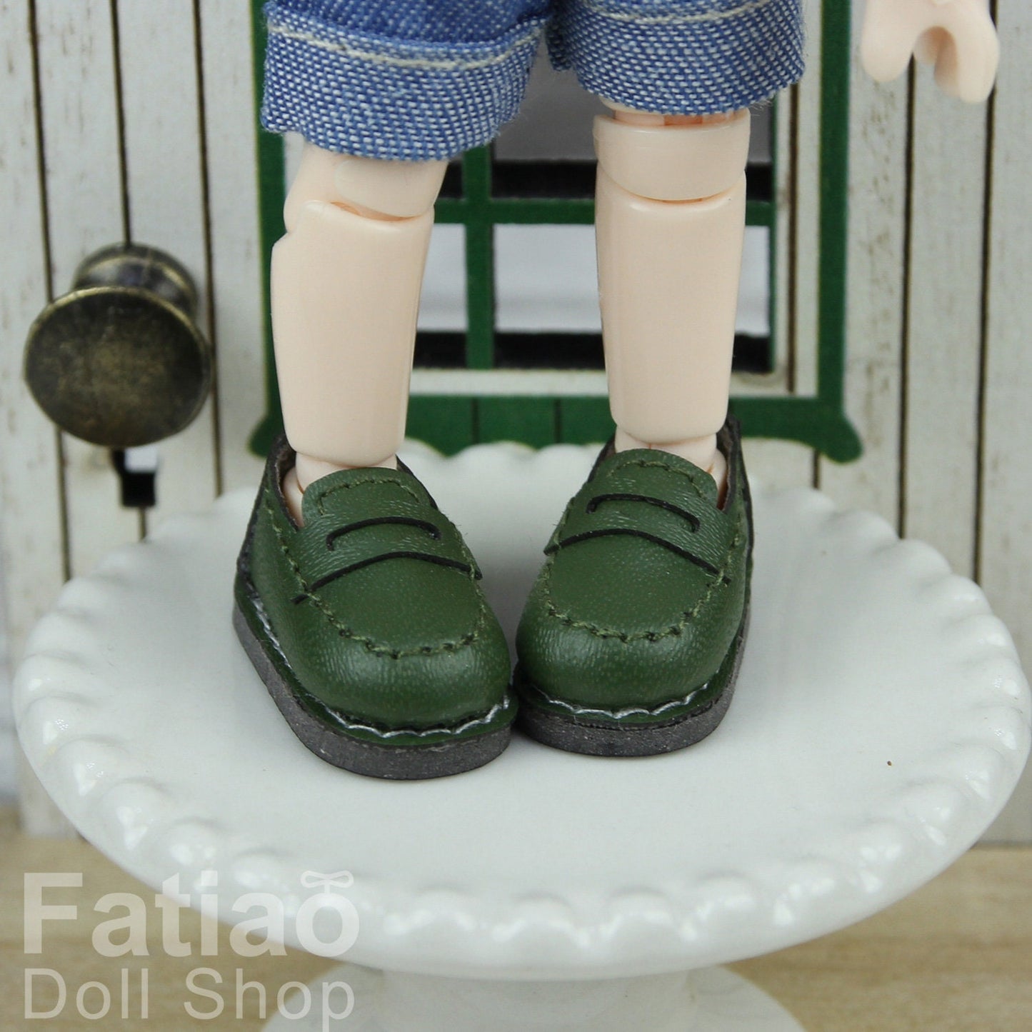 Fatiao - New OB11 Obitsu 11 Cu-poche 1/12 BJD Nendoroid GSC doll Loafers shoes