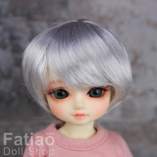 Fatiao - New Dollfie Yo-SD 1/6 BJD - Dolls Wig 6-7 inch - Gray