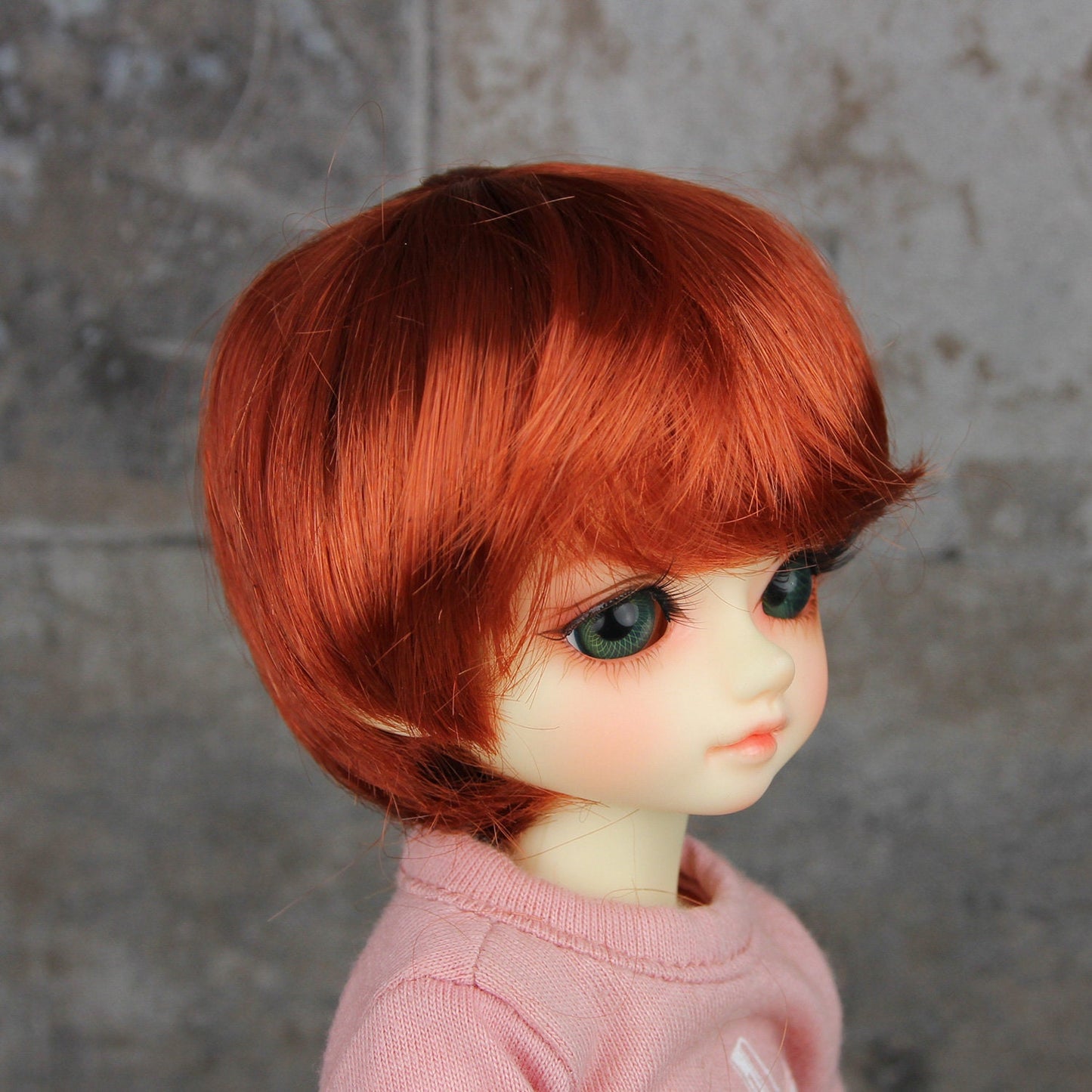 Fatiao - New Dolls Wig Dollfie Yo-SD 1/6 BJD 6-7" size - Carrot