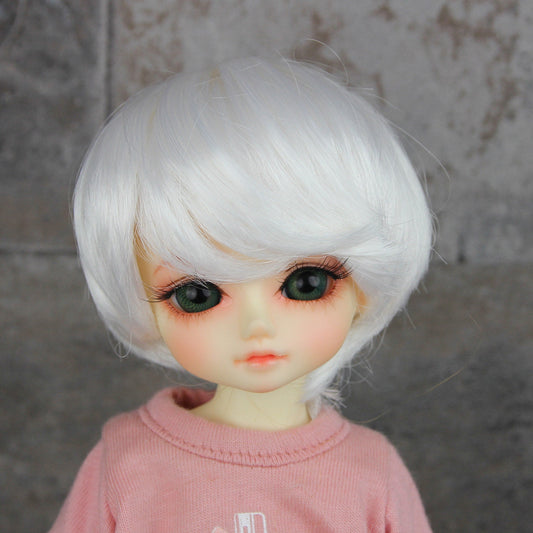 Fatiao - New Dollfie Yo-SD 1/6 BJD - Dolls Wig 6-7 inch - White