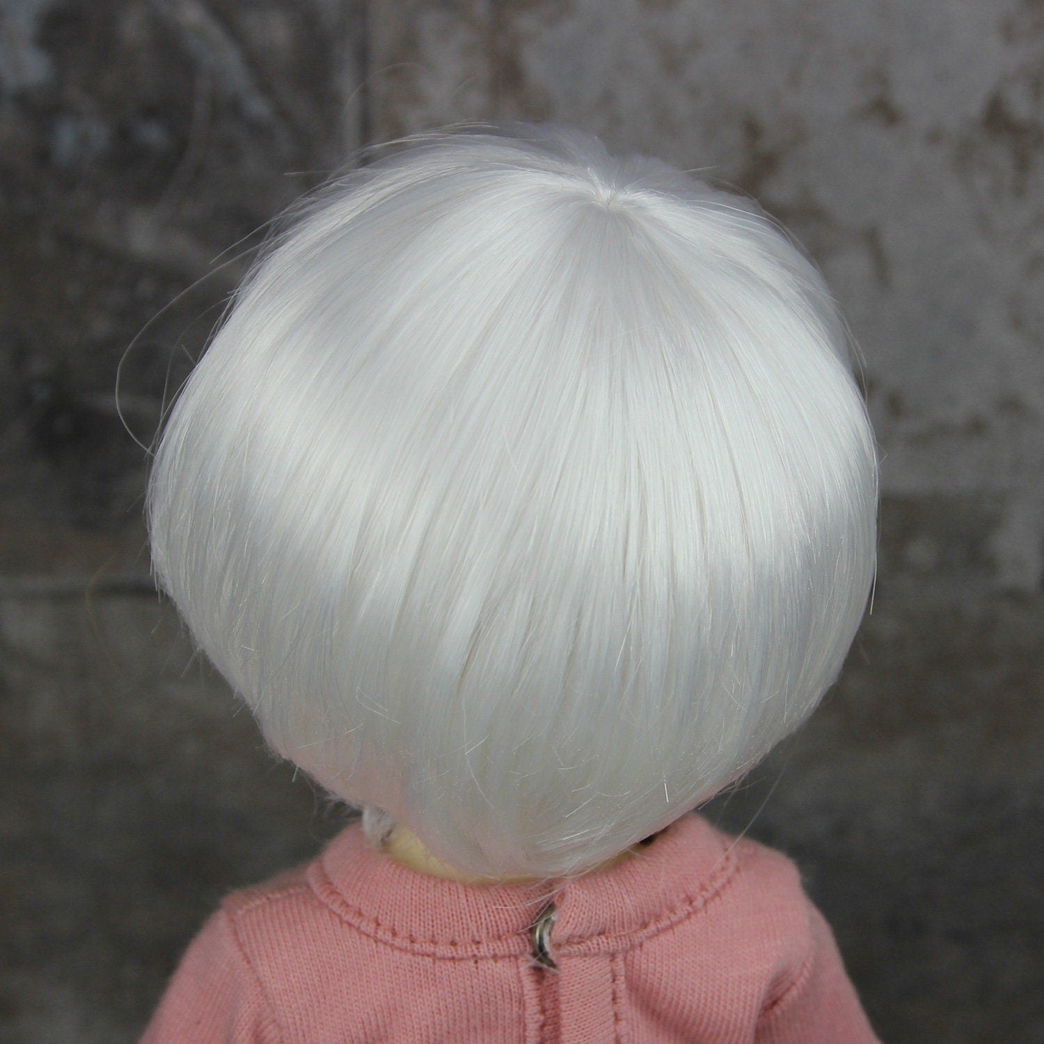 Fatiao - New Dollfie Yo-SD 1/6 BJD - Dolls Wig 6-7 inch - White