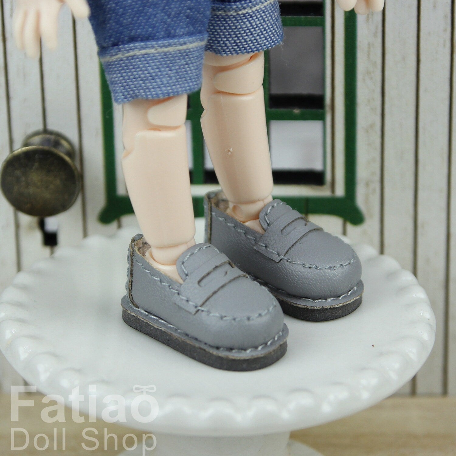 Fatiao - New OB11 Obitsu 11 Cu-poche 1/12 BJD Nendoroid GSC doll Loafers shoes