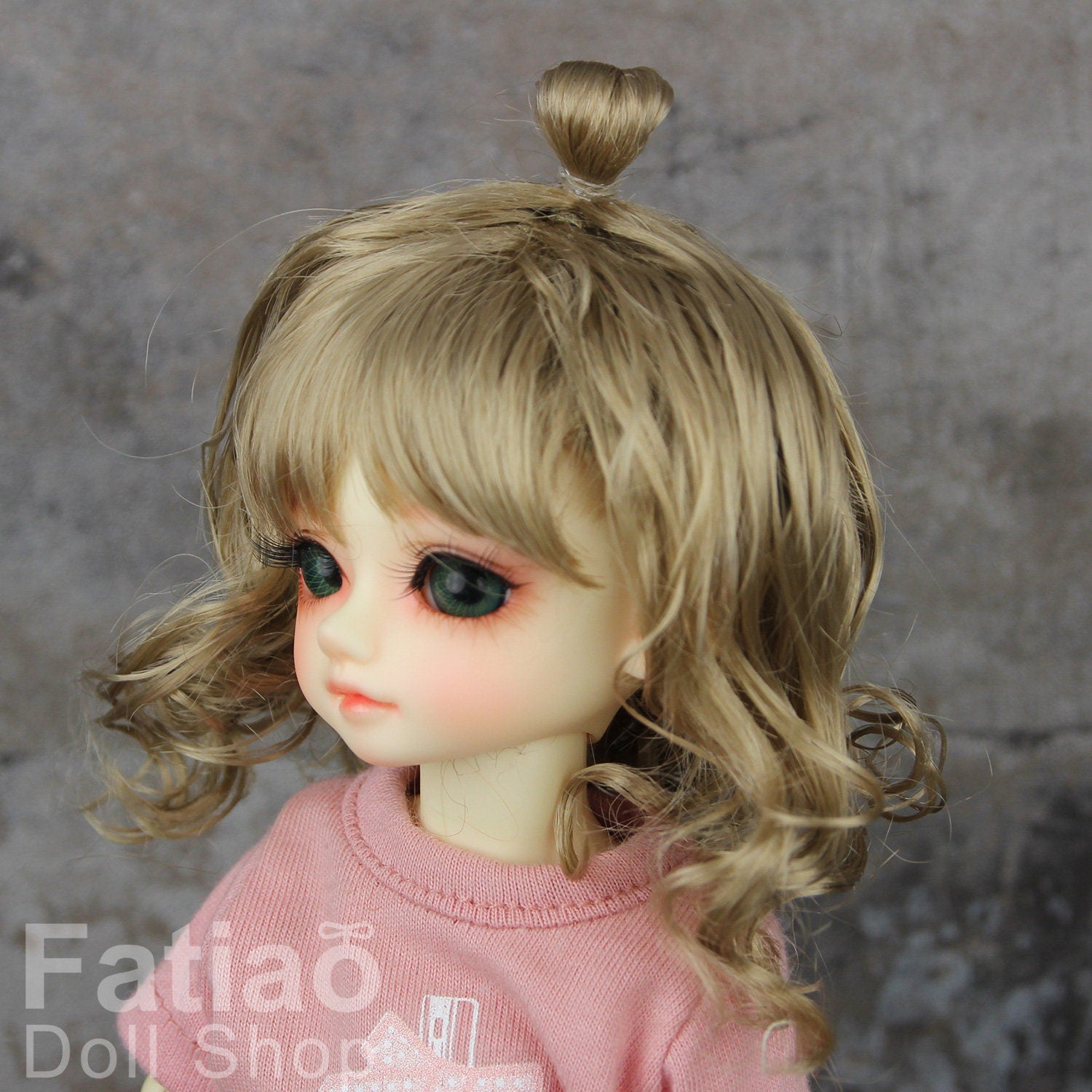 Fatiao - New Dolls Wig Dollfie Yo-SD 1/6 BJD 6-7" size Baby Brown