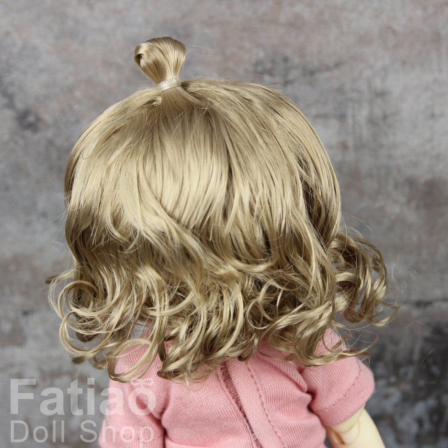 Fatiao - New Dolls Wig Dollfie Yo-SD 1/6 BJD 6-7" size Baby Brown