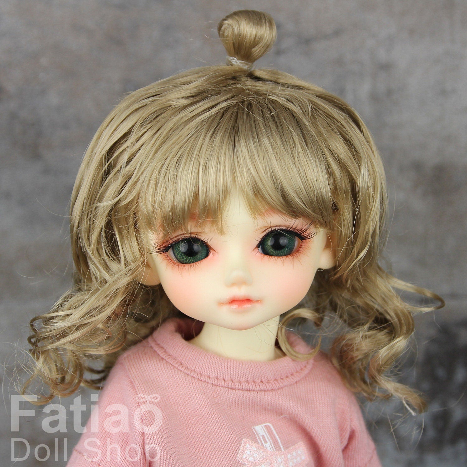 Fatiao - New Dolls Wig Dollfie Yo-SD 1/6 BJD 6-7" size Baby Brown