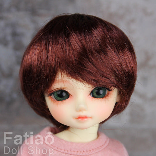 Fatiao - New Dolls Wig Dollfie Yo-SD 1/6 BJD 6-7" size - Chocolate