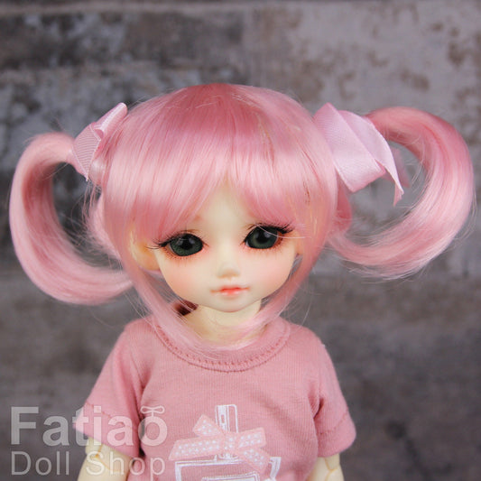 Fatiao - New Dollfie Yo-SD 1/6 BJD - Dolls Wig 6-7 inch - Pink