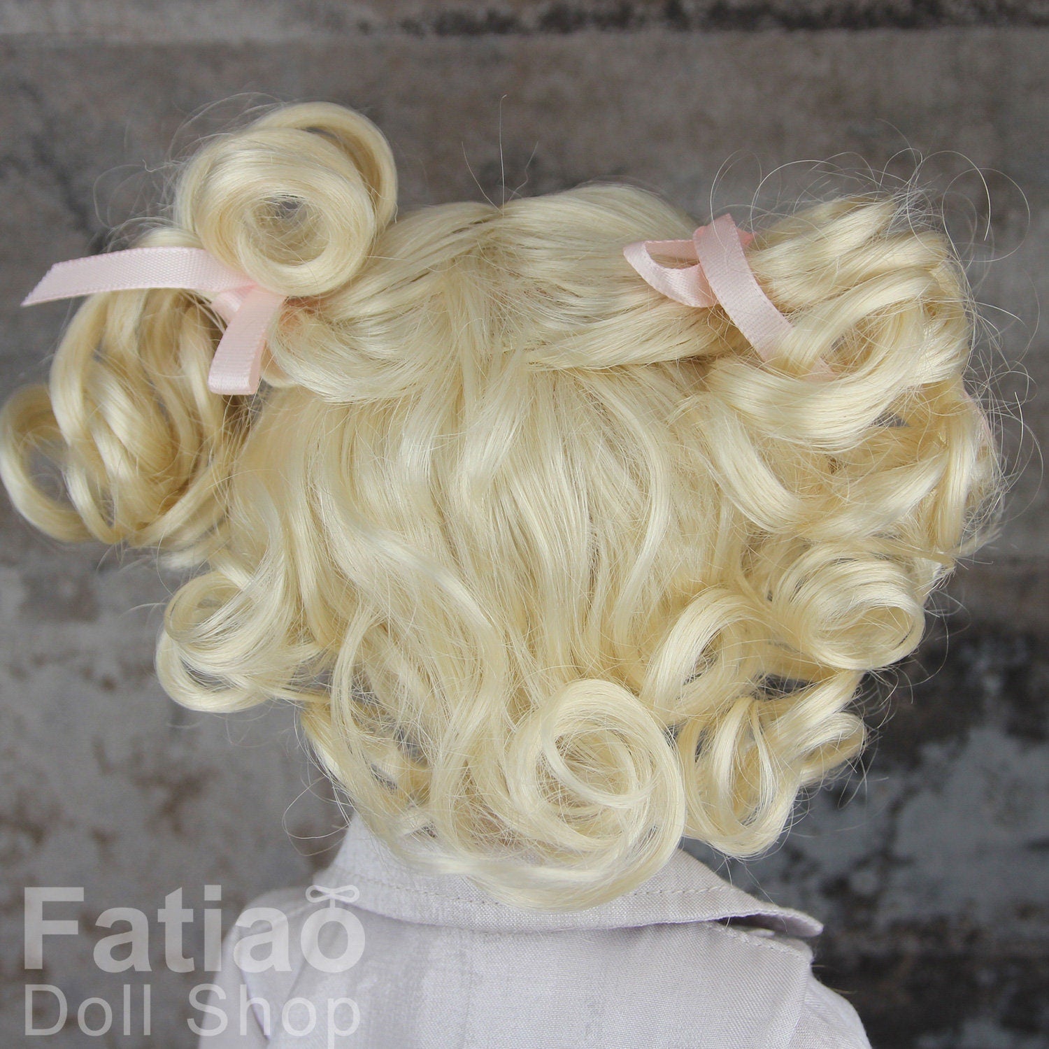 Fatiao - New Dollfie SD 1/3 BJD Dolls Wig size 8-9" - Blonde