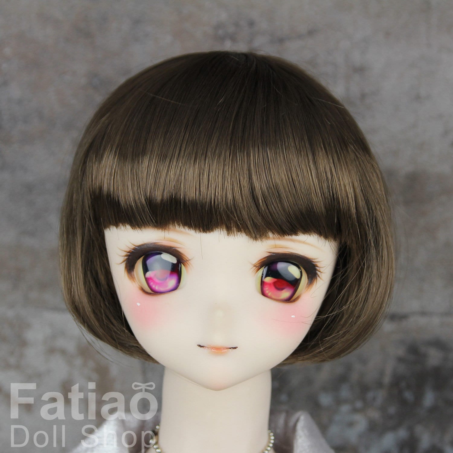 Fatiao - New Dollfie SD 1/3 BJD Dolls Wig size 8-9" - Umber