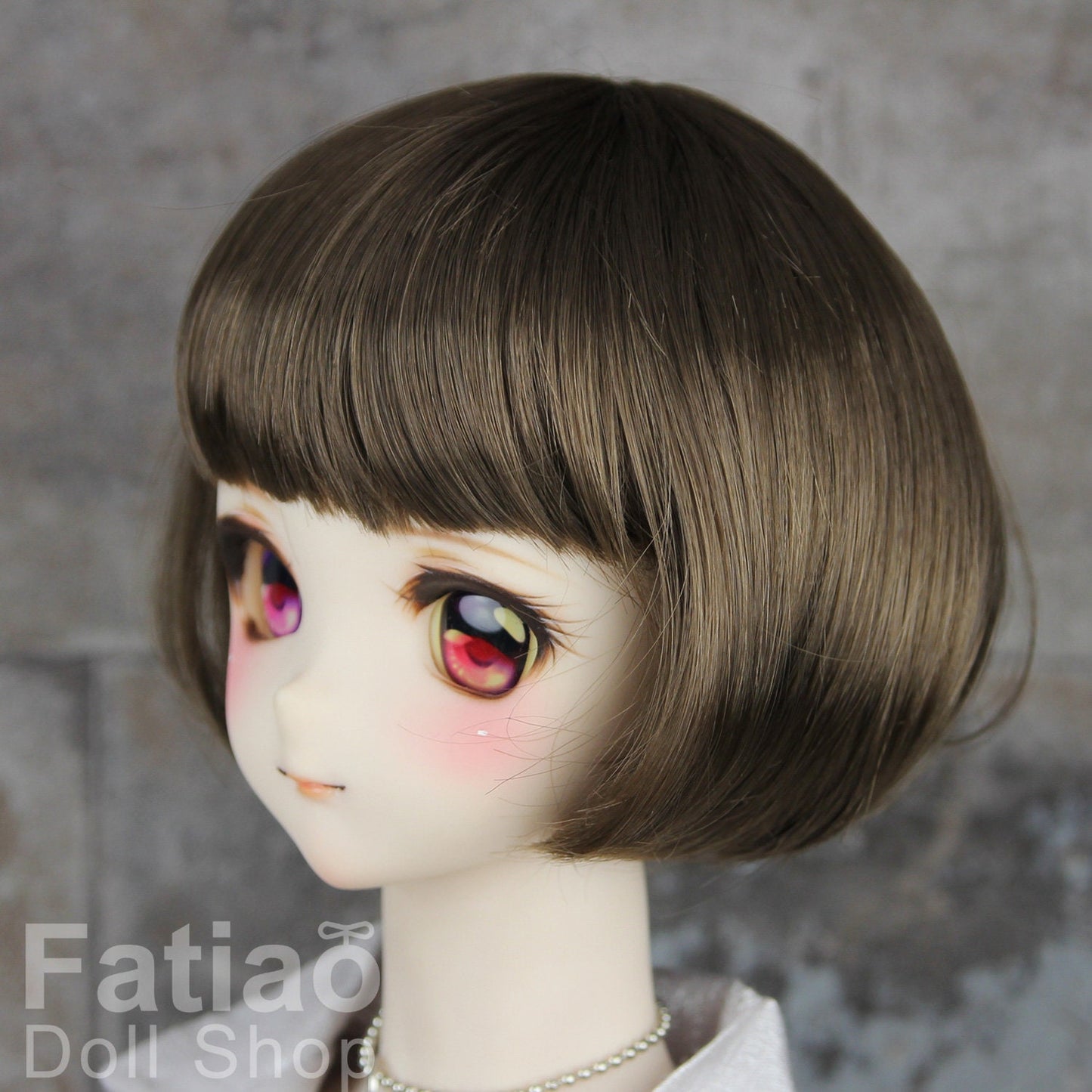 Fatiao - New Dollfie SD 1/3 BJD Dolls Wig size 8-9" - Umber